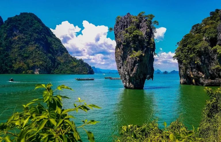 View of James Bond Island Phuket Thailand